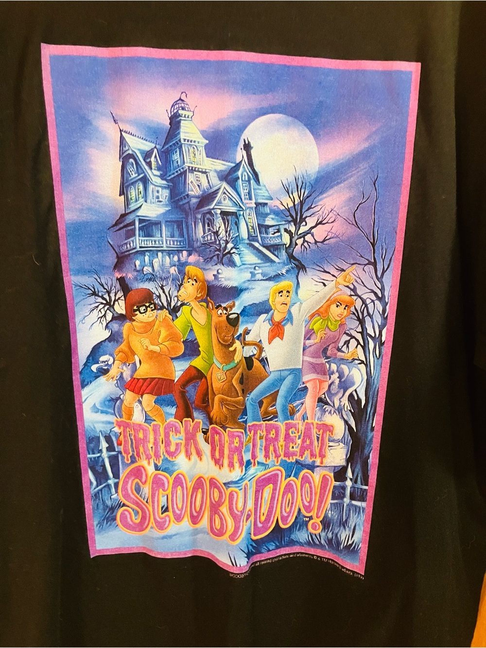 Scooby Doo Trick Or Treat Men’s XXL Cotton T-Shirt Tultex